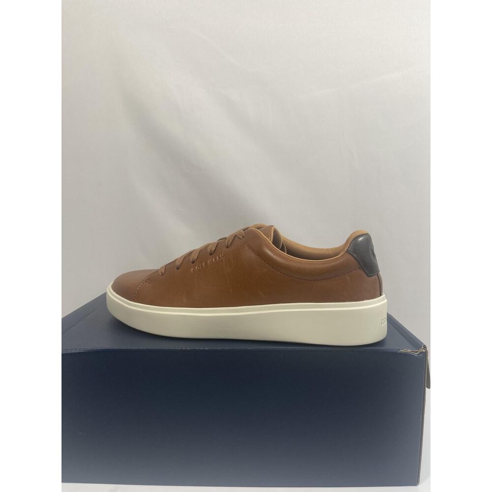 Cole Haan GC Traveler Shoes Mens Size 9.5 British Tan Sneakers New Box - Picture 11 of 15